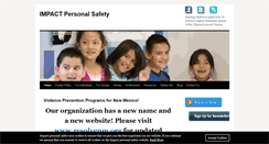 Desktop Screenshot of impactpersonalsafety.org
